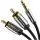 Vention 3.5mm Male to 2RCA Male Audio Cable 2m Black