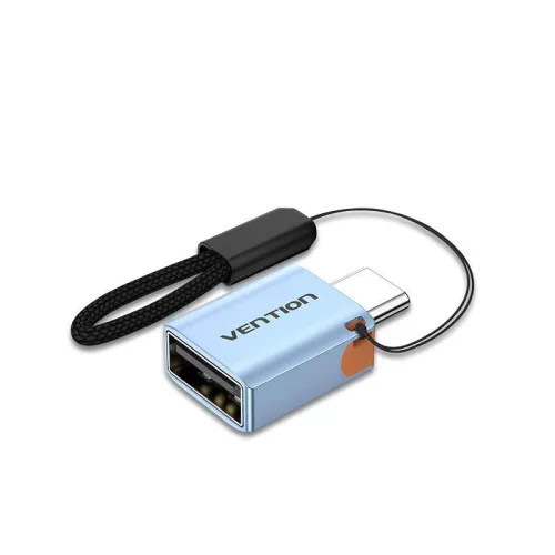 Vention USB 3.1 Type-C Male to USB Female OTG Adapter Blue