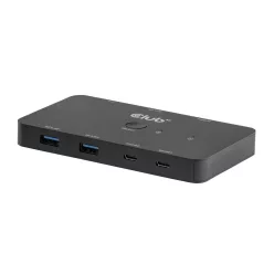 Club3D CSV-2512 KVM Switch Dual USB type C to HDMI 4K 60Hz