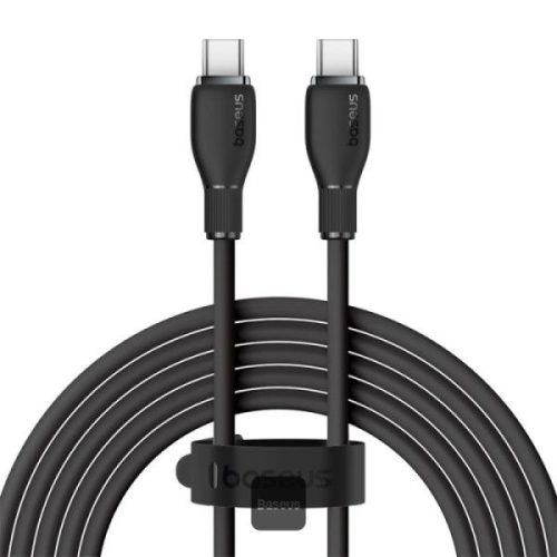 Baseus Pudding Series Fast Charging Cable With High-Speed Data Transmission Type-C to Type-C 100W 5A 1,2m Black