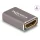 DeLock HDMI Adapter female to female 8K 60 Hz Grey Metal