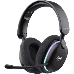   HAVIT Gamenote Fuxi-H7 Wireless Bluetooth Gaming Headset Black
