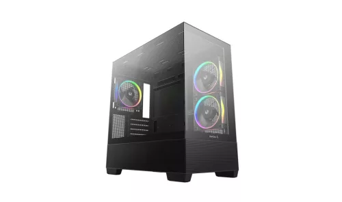 DeepCool CG380 3F Tempered Glass Black
