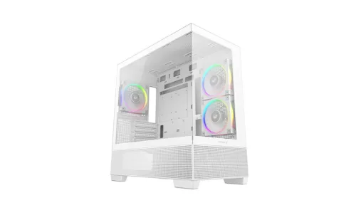 DeepCool CG380 3F WH Tempered Glass White
