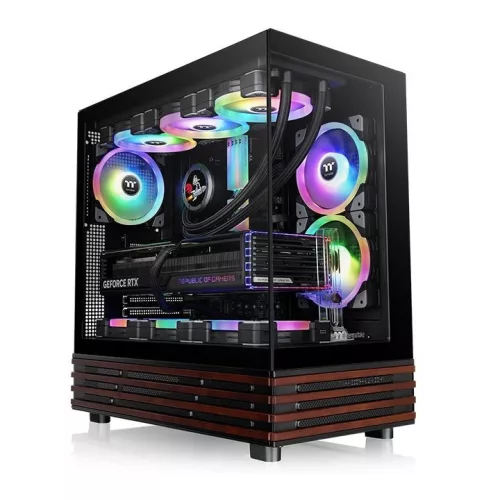 Thermaltake View 270 Plus WS ARGB Tempered Glass Black