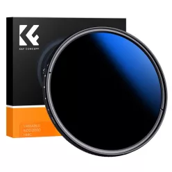   K&F Concept C Series Ultra-thin, VARIO ND 2-2000 változtatható szürkeszűrő, 58mm