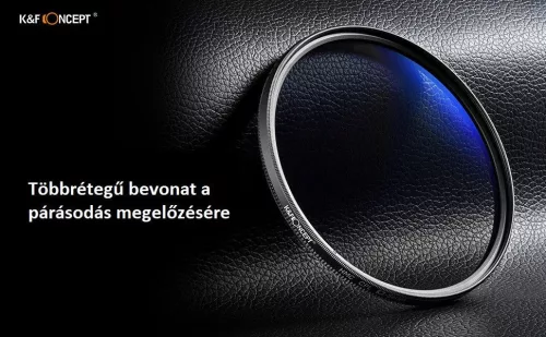 K&F Concept Classic Series CPL cirkuláris polár szűrő, 77 mm