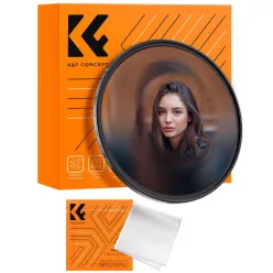   K&F Concept Nano-B Series Halo Swirl, spirál hatás effekt szűrő, 58mm