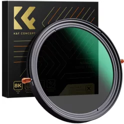   K&F Concept NANO-X, CPL+VARIO ND2-32 szűrő, w/o black cross, HD, vízlep, karcálló, törlőkendő, 55mm