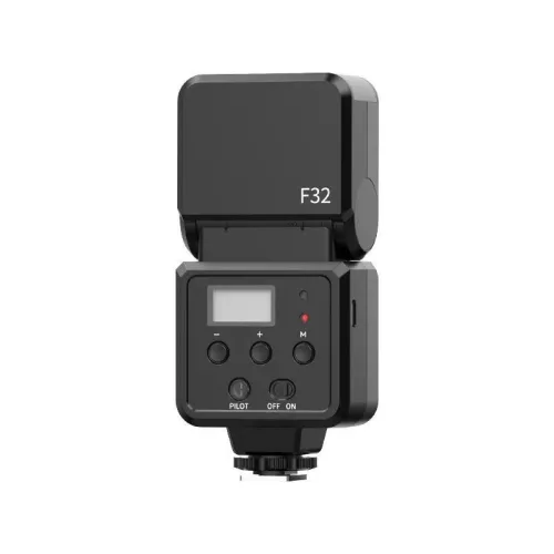 Ulanzi L060GBB1 F32 fényképezőgép vaku, dönthető fej, középpontos érintkezővel, 1400mAh