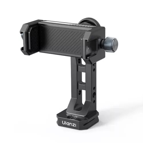 Ulanzi MA53 elforgatható telefontartó adapter, arca swiss, 1db vakupapucs, 5db 1/4" csatlakozó, fém