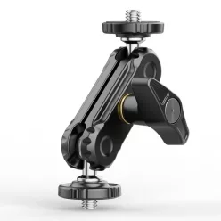   Ulanzi R102 kétfejű bilincs, mindkét oldalon 1/4-es csavarral