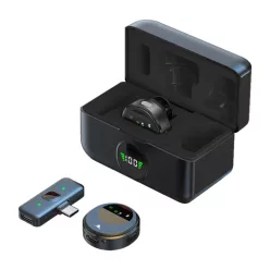White Shark Tassa Wireless Microphone Black