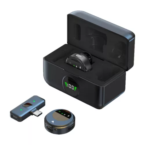 White Shark Tassa Wireless Microphone Black