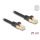 DeLock CAT6A S-FTP Patch Cable 0,25m Black
