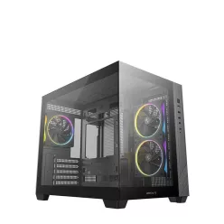 DeepCool CG330 3F Tempered Glass Black