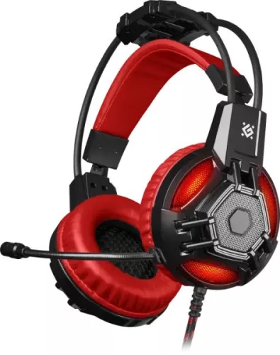 Defender Lester Gaming Headset Black/Red