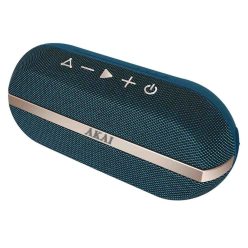 Akai 1.0 Waterproof Portable Bluetooth Speaker 22W Black
