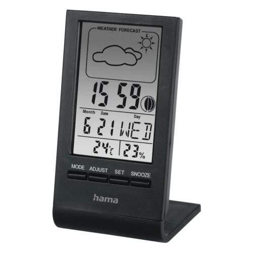 Hama TH-100 Időjárás Állomás Black