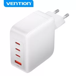 Vention 4-Port USB Gan Charger White