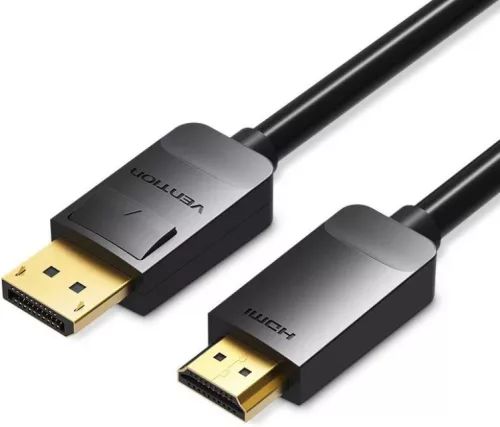 Vention Displayport to HDMI Cable 2m Black