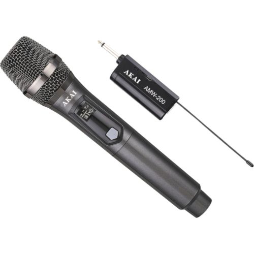 Akai AMW-200 Wireless Microphone Black