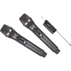 Akai AMD-300 Wireless Microphone Kit Black
