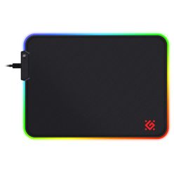 Defender Black L Light Gaming Egérpad Black
