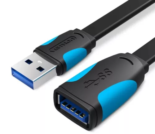 Vention USB 3.0 Extender Cable 1m Black/Blue