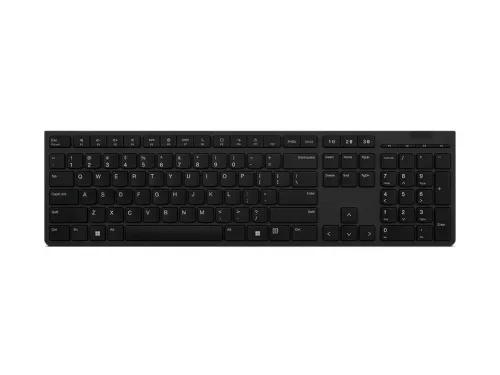 Lenovo Professional Wireless Bluetooth Rechargeable Keyboard Black HU