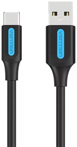 Vention USB-A 2.0/M to USB-C/M cable 0,5m Black