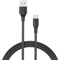 Vention USB-A 2.0/M to USB-C/M cable 0,5m Black