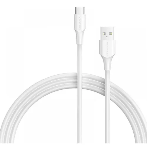 Vention USB-A 2.0/M to USB-C/M cable 2m White