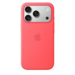 Apple iPhone 17 Pro Silicone Case with MagSafe Bright Guava