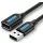 Vention USB 2.0 A to USB 2.0 A Extension Cable 1,5m Black