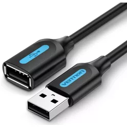   Vention USB 2.0 A Male to A Female Extension Cable 0,5m Black