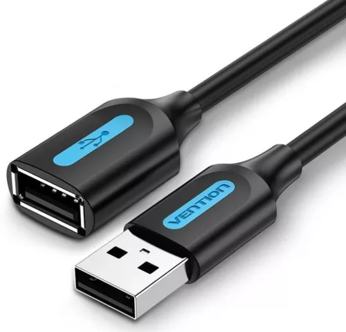Vention USB 2.0 A Male to A Female Extension Cable 0,5m Black