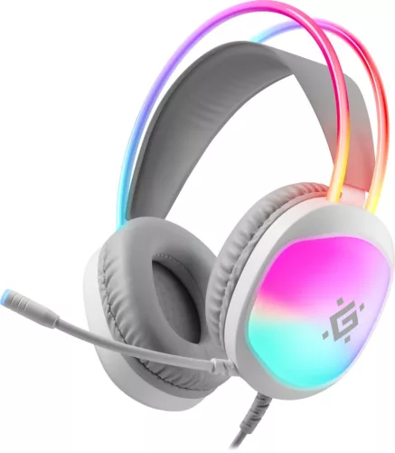 Defender Eclipse RGB Gaming Headset White