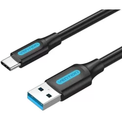 Vention USB 3.0 A to USB-C Cable 1,5m Black