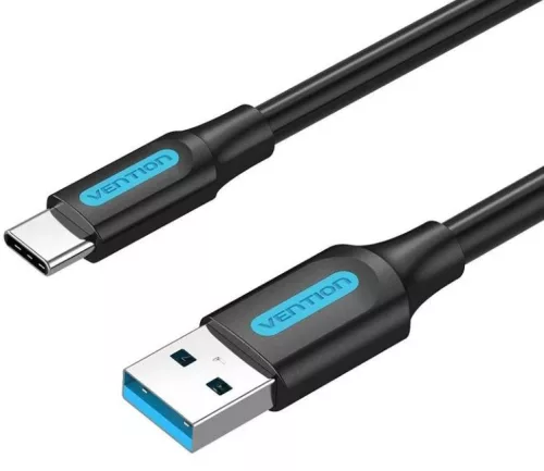 Vention USB 3.0 A to USB-C Cable 1m Black