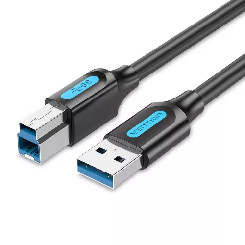 Vention USB 3.0 A to USB-B Cable 1m Black