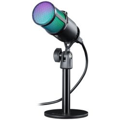 Defender Glow GMC 400 Gaming Stream Microphone Black