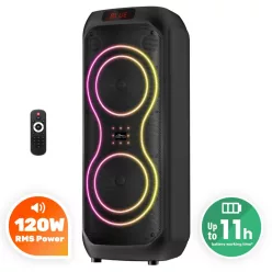 Media-Tech MT3185 BT Power Audio Max Bluetooth Black