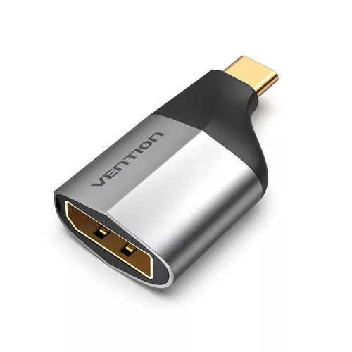 Vention USB-C to Displayport Adapter Silver/Black