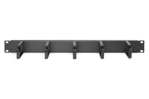 Digitus DN-97602 Cable routing panel with cable routing brackets for 483 mm (19") cabinets 1U Black