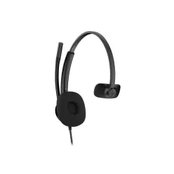 HP Poly Mission 415 Monaural USB Wired Headset Classic Black