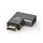 Nedis HDMI Adapter Angled Right Gun Metal Grey