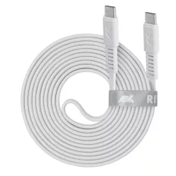 RivaCase PS6005 WT21 Type-C/ Type-C Cable 2,1m White