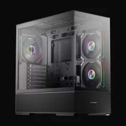 LC Power Gaming 812B Onyx Vision Tempered Glass Black