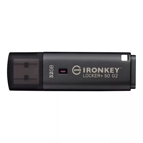 Kingston 32GB Ironkey Locker+ 50 G2 USB3.2 Black
